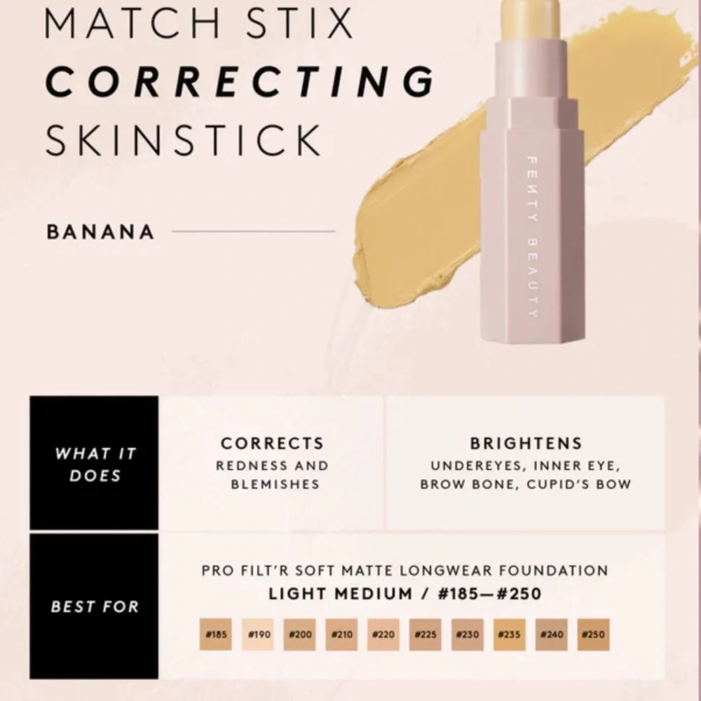 FENTY BEAUTY Match Stix Correcting Skinstick – Banana 02